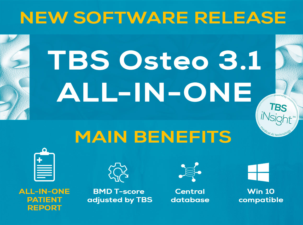 TBS Osteo on TBS Insight - new software release benefits