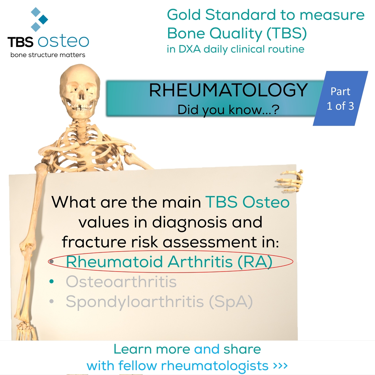 TBS in rheumatology - rheumatoid arthritis RA